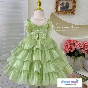 Lemon-layered fairy frock
